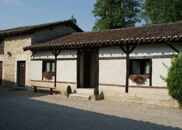 לינה וארוחת בוקר Le Moulin De Champagne Viriat